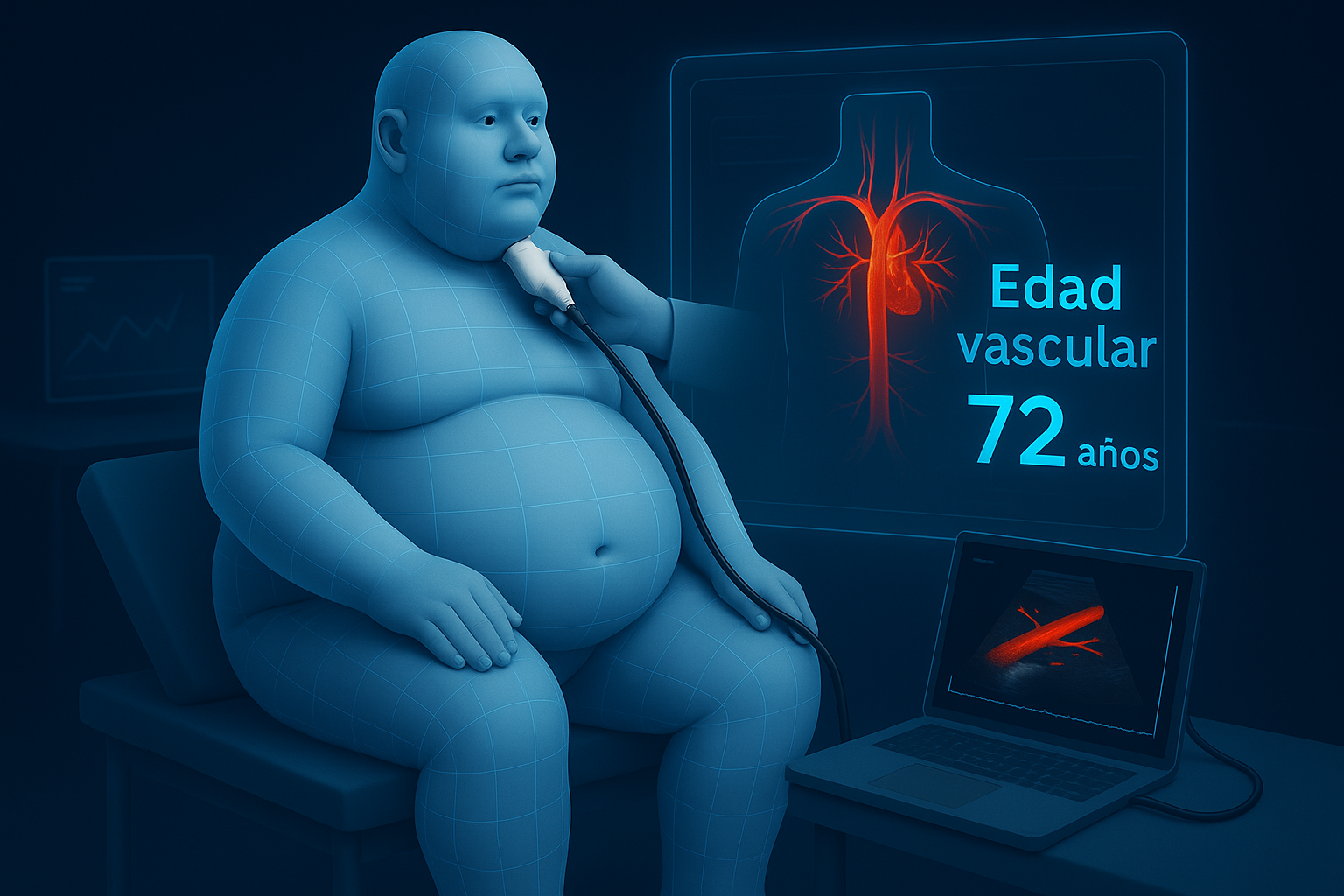Evaluación Doppler para determinar edad vascular